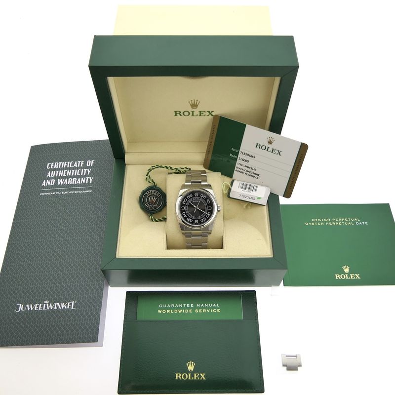 Image 4 of Rolex Oyster Perpetual 36mm 116000; Automatic watch