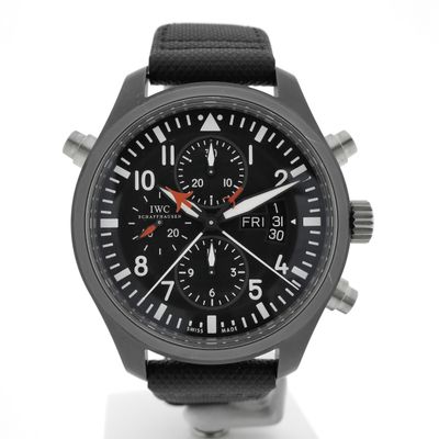 Image 1 of IWC Pilot's Watch Double Chronograph 'Topgun' IW379901; Automatic men's watch