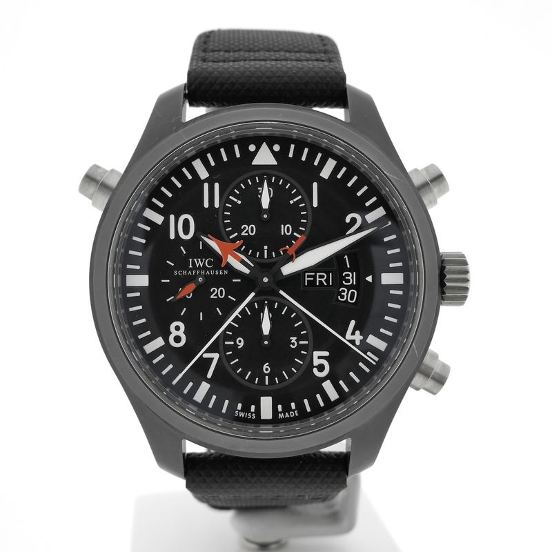 Image 1 of IWC Pilot's Watch Double Chronograph 'Topgun' IW379901; Automatic men's watch