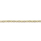 Image 3 of Gold thin anchor link bracelet | 18.5 cm
