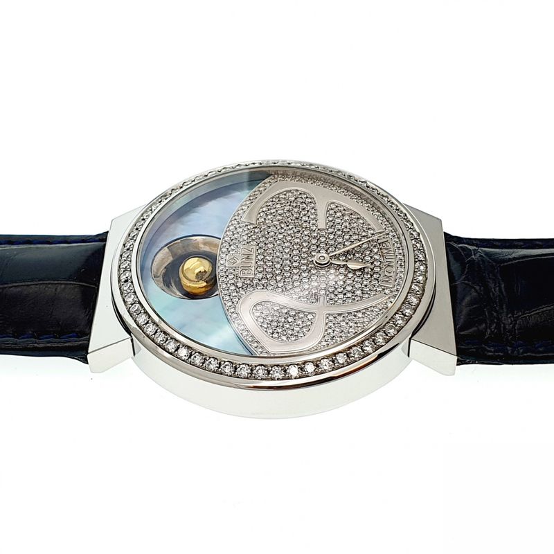 Image 7 of Bunz Moontime 3; Exclusive unisex wristwatch | 2.20 ct. diamond