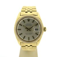 Rolex Datejust 1600; Vintage 18k Gold Men's Watch