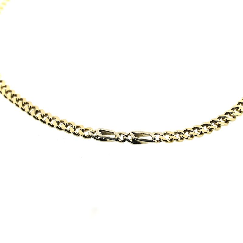 Image 7 of Two-tone gold fantasy link bracelet | 20.5 cm