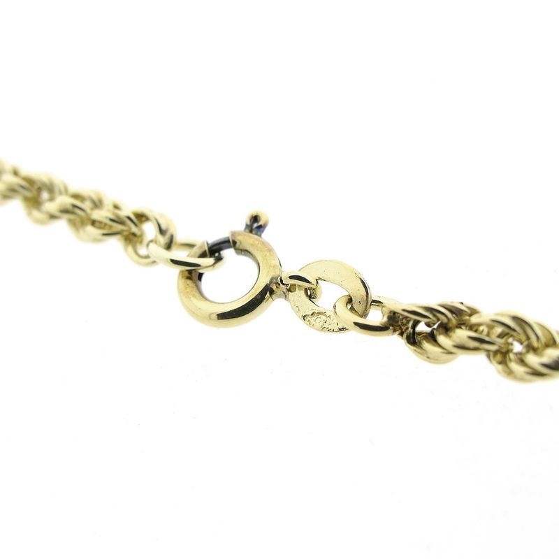 Image 6 of Gold twisted link necklace