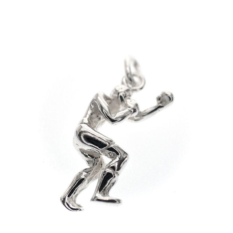Image 4 of Silver charm of a boxer