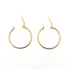 Image 7 of Vintage gold earrings | Ø 23.5 mm