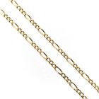 Image 3 of 9 carat Figaro link chain | 55.5 cm