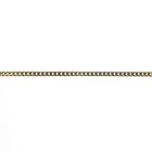 Image 3 of Gold gourmet link chain | 47 cm