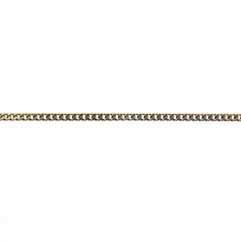 Image 3 of Gold gourmet link chain | 47 cm