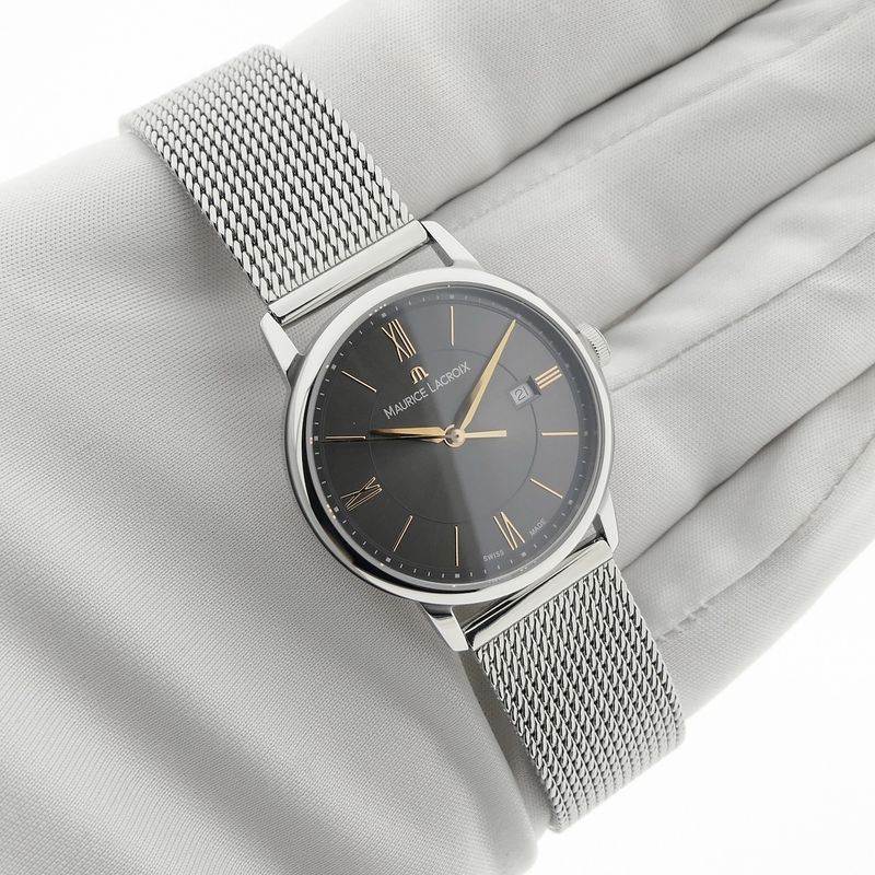 Image 9 of Maurice Lacroix Eliros EL1094; Ladies watch with Milanese strap