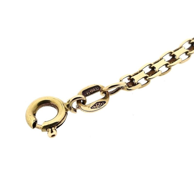Afbeelding 6 van Gouden fantasie/ankerschakel ketting