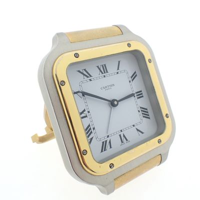 Image 1 of Cartier Santos Pendule; Table Clock