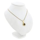 Image 5 of 14 Karat Gold Garnet Pendant