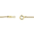 Image 9 of Golden Venetian link chain with flowers | 40 cm