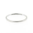 Image 3 of White gold ring with diamond | 0.05 ct.