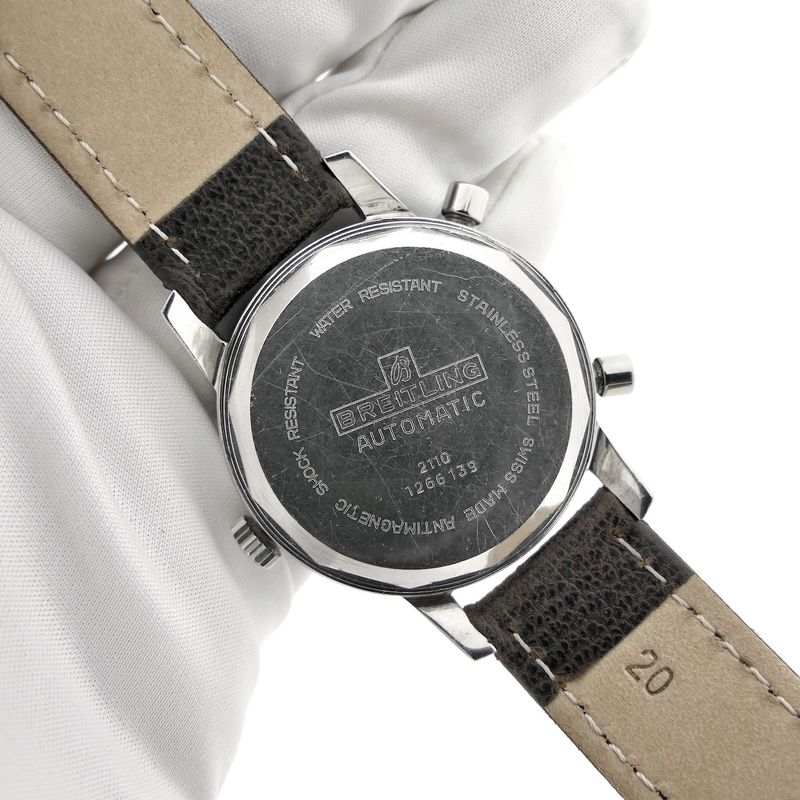 Image 9 of Breitling Chrono-Matic 2110; Automatic vintage chronograph watch