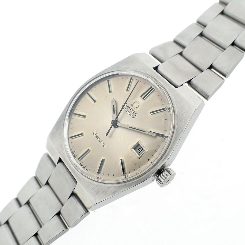 Image 10 of Omega Genève Automatic; Vintage heren horloge