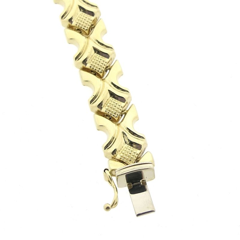 Image 7 of Golden fantasy link bracelet | 20 cm