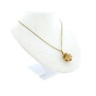 Image 11 of Golden oriental pendant with turquoise and jasper