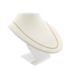 Image 4 of Gold flat gourmet link chain | 60.5