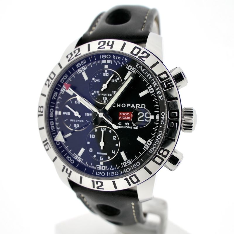 Image 5 of Chopard Mille Miglia GMT; Chronograph men's watch with second time zone