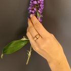 Image 10 of Vintage rose gold ring with spinel