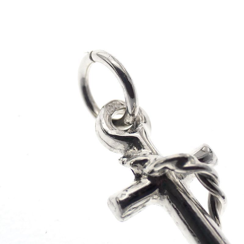 Image 3 of Silver charm; Anchor