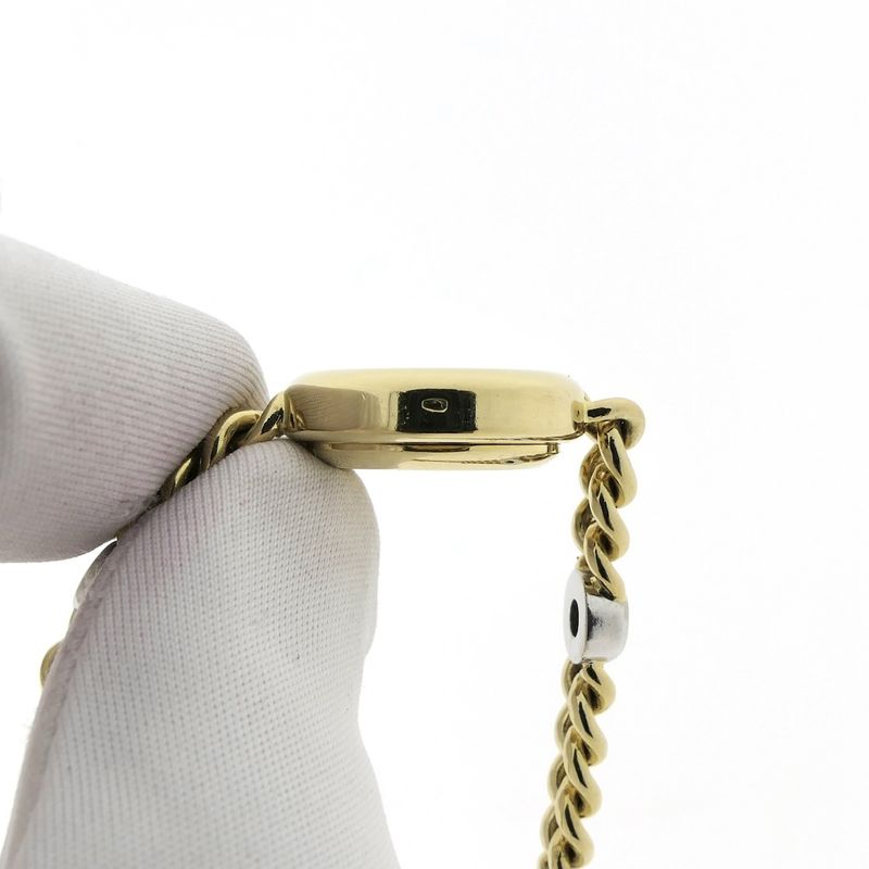 Image 6 of Chopard Geneva Cocktail Watch 3707; Vintage 18k gold women's watch with diamonds