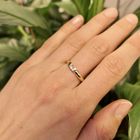 Image 4 of Two-tone gold ring with diamond