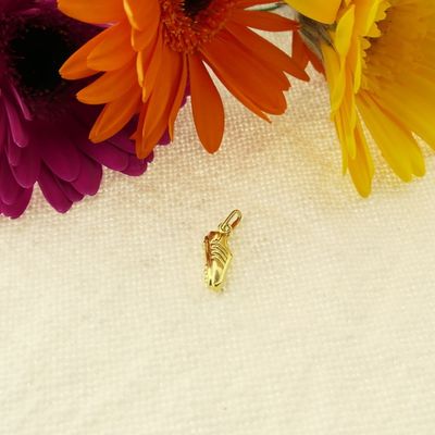 Image 2 of Gold pendant of a football boot