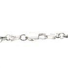 Image 5 of Silver jasseron link bracelet | 18 cm