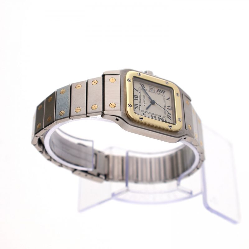 Afbeelding 9 van Cartier Santos 'Spider Dial' 2961; Vintage Automatisch Horloge