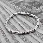 Image 2 of 18K white gold fantasy link bracelet | 19.0 cm | Chimento