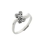 Image 1 of White gold ring with diamond | 0.025 ct.