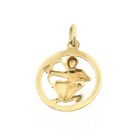 Image 3 of Gold zodiac sign pendant; Sagittarius