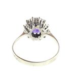 Image 7 of 8 Ct. Entourage/cocktail ring with amethyst and zirconia