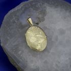 Image 6 of Vintage gold locket pendant