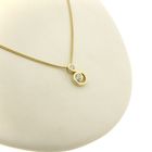 Image 10 of Gold pendant with zirconia