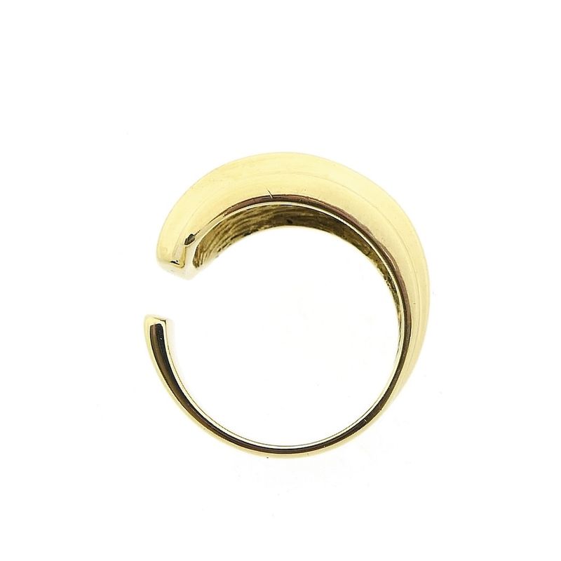 Image 3 of Gold ring with artistic design