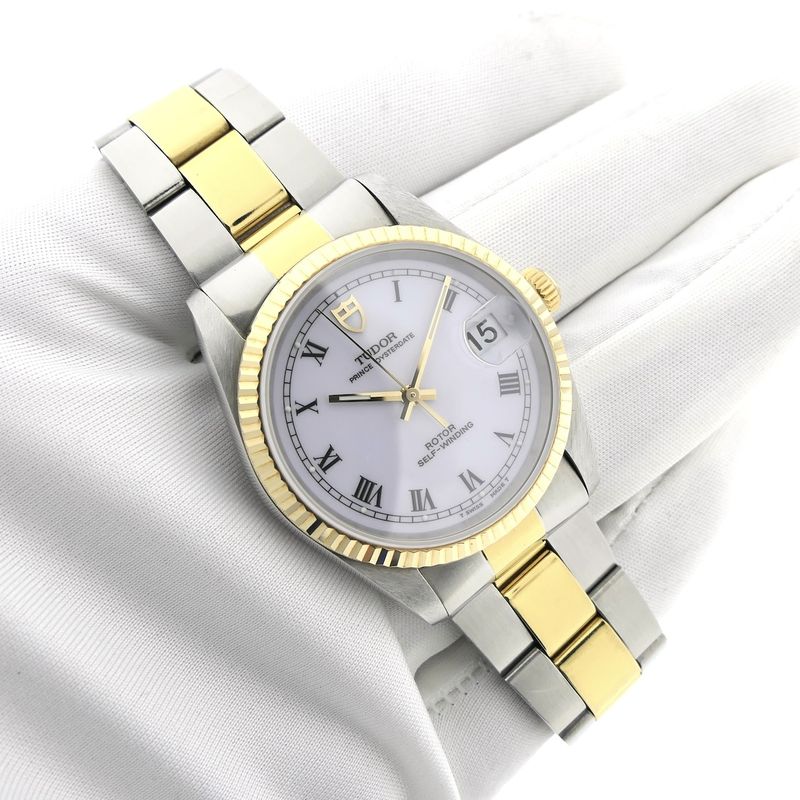 Image 10 of Tudor Prince Oysterdate 74033; Automatic vintage watch in full set