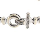 Image 8 of 18K white gold tennis bracelet with 1.23 ct. diamond | 19 cm