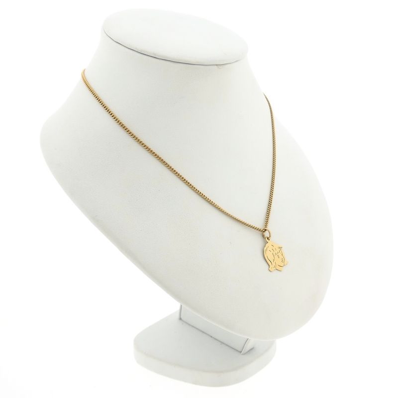 Image 7 of Gold pendant of a girl's child's head