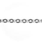 Image 5 of Silver long anchor link necklace | 70 cm