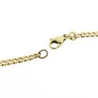 Image 4 of Gold flat gourmet link chain | 46.5 cm