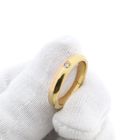 Image 9 of 18K Bicolor Gold Ring with Zirconia