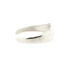 Image 4 of Two-tone bracelet with raw onyx | Ø 58.5 mm