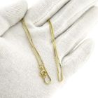 Image 7 of Golden Venetian link chain | 40.5 cm