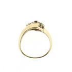 Image 5 of Gold ring with ruby ​​and diamond | 0.22 ct.