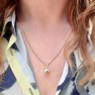 Image 2 of Gold pendant; Volleyball