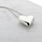 Image 5 of White gold Tiffany & Co. 'Etoile' necklace with a heart pendant and diamond; 0.15 ct. | 41.5 cm